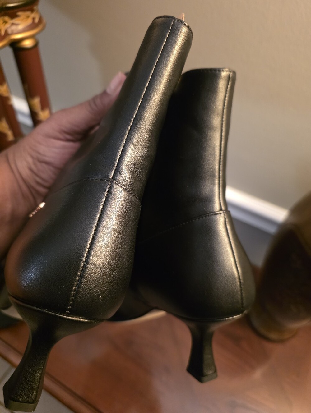 Coach Outlet Kitten Heel Bootie Shoes - Picture 4 of 5